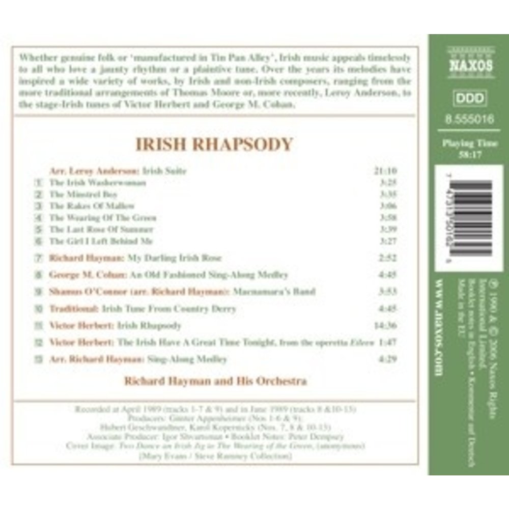 Naxos Irish Rhapsody
