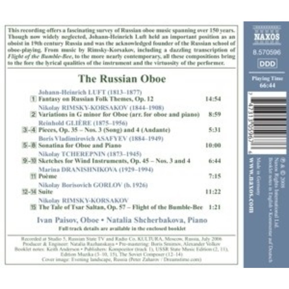 Naxos The Russian Oboe