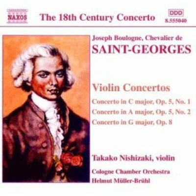 Saint-Georges:violin Concertos