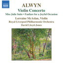 Naxos Alwyn: Violin Concerto