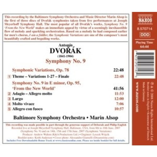 Naxos Dvorak: Symphony No. 9