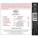 Naxos Falla: Complete Piano Works V.2