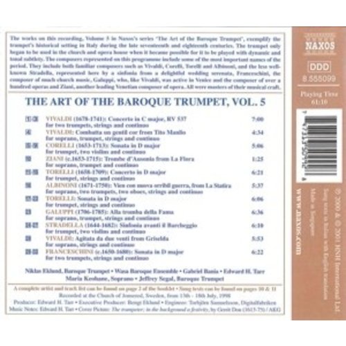 Naxos The Art Of Baroque Trumpet,V.5