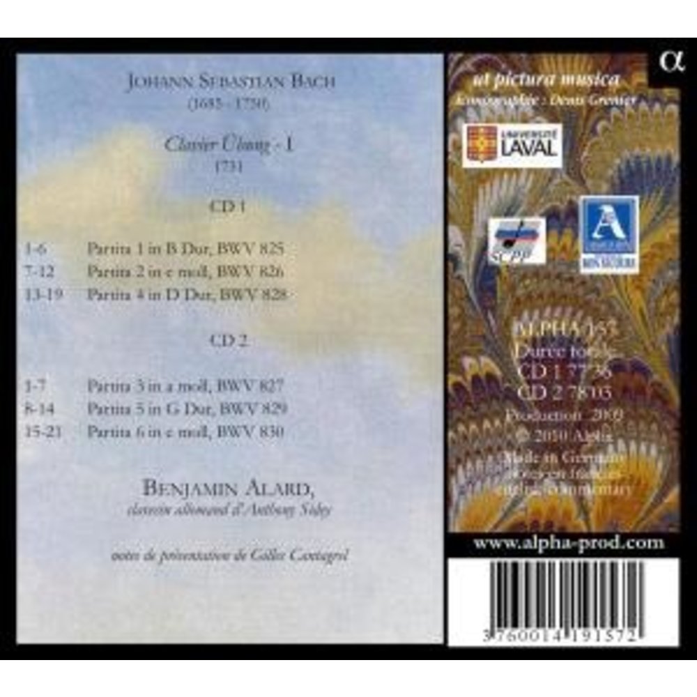 ALPHA Clavier Ubung I-Partitas 1-6