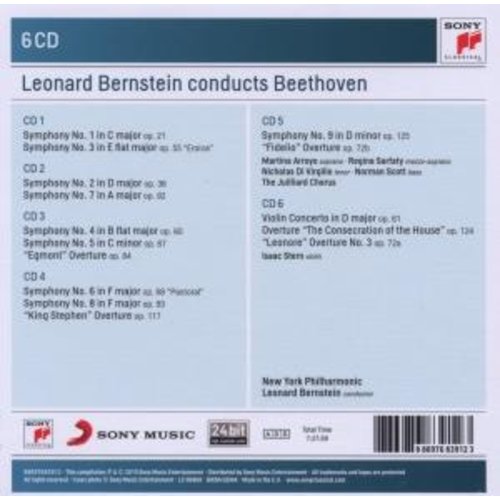 Sony Classical Leonard Bernstein Conducts Beethoven