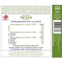 Naxos Meyer: String Quartets 5,6+8