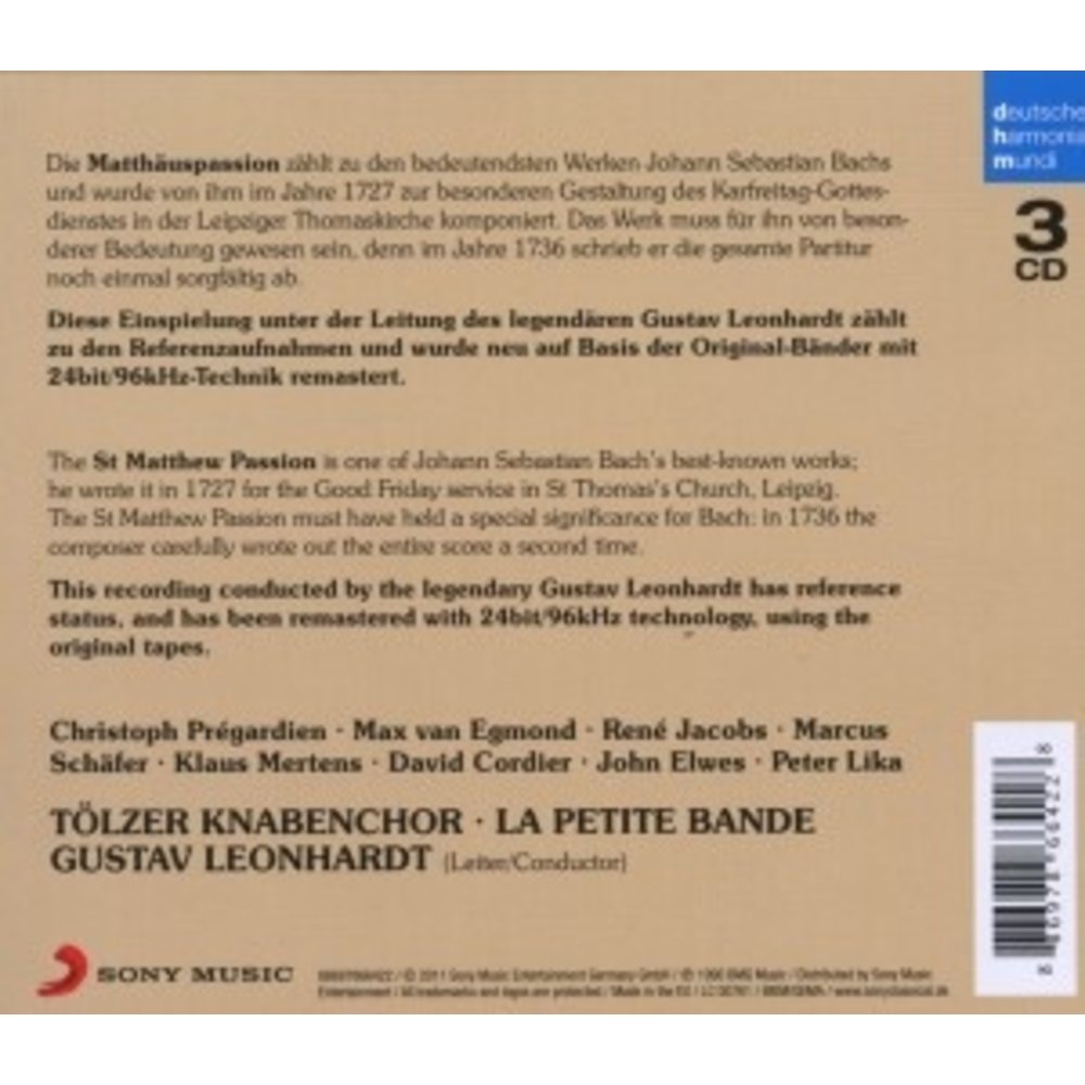 Matthaus-Passion - Bwv244