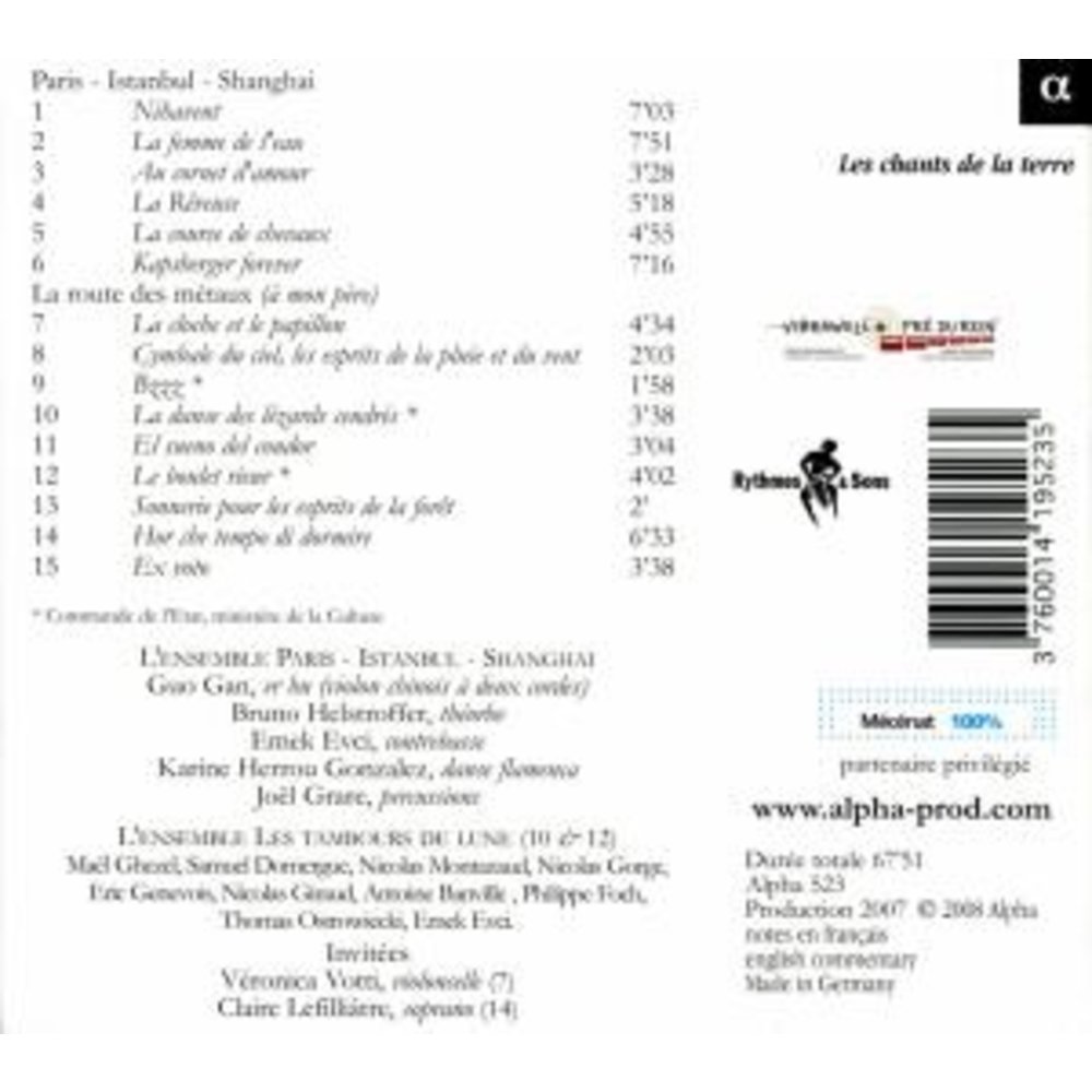 ALPHA Paris-Istanbul-Shangai