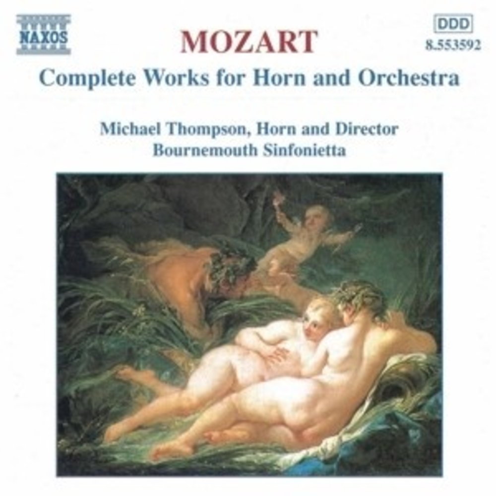 Naxos Mozart:com.works For Horn&Orch