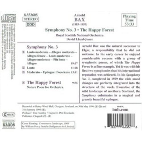 Naxos Bax: Sym.no.3.The Happy Forest