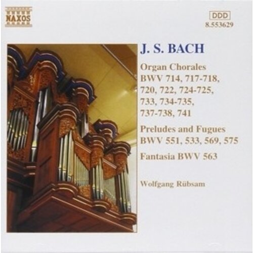 Naxos Bach J.s.: Organ Chorales Etc.