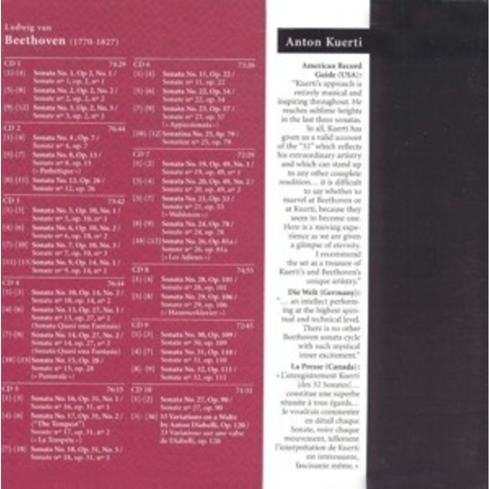 Beethoven: Piano Sonatas