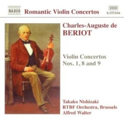 Naxos De Beriot:violin Con.nos.1,8&9