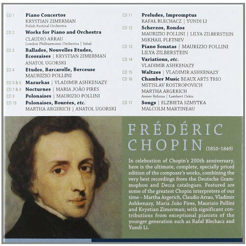 Deutsche Grammophon Chopin Complete Edition