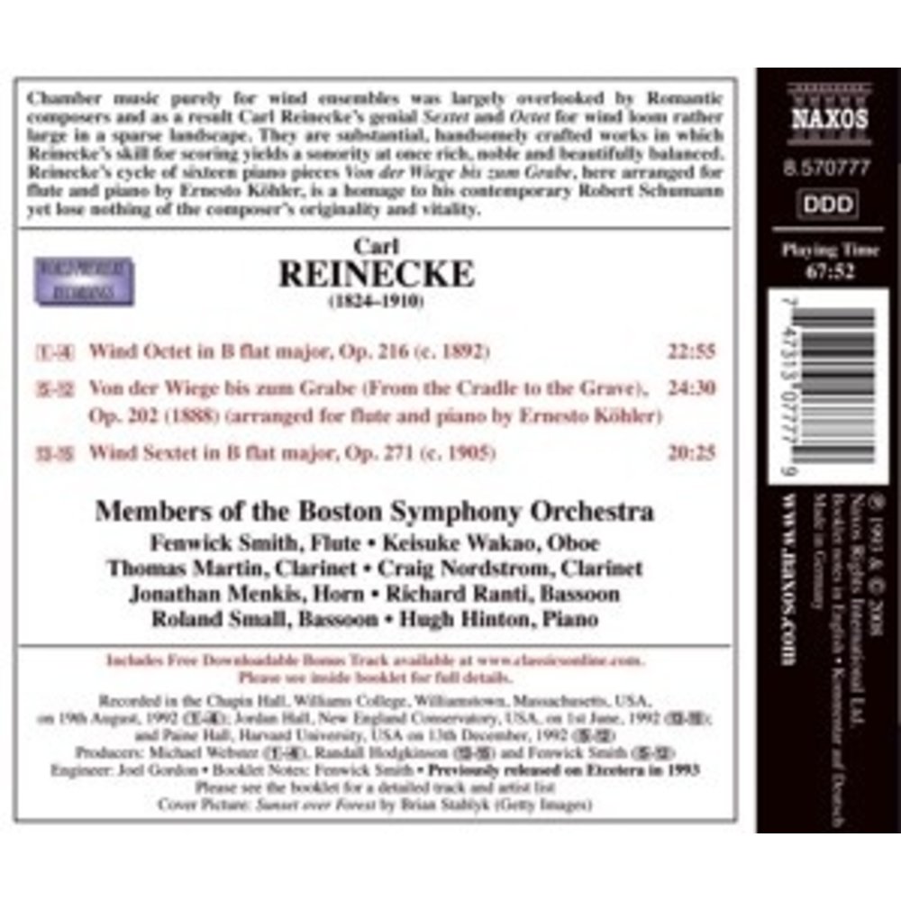 Naxos Reinecke: From The Cradle