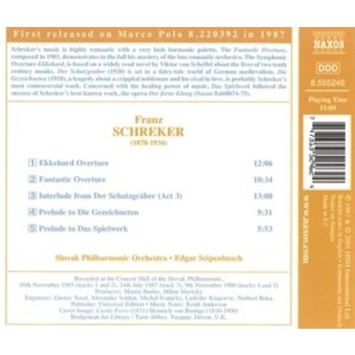 Naxos Schreker: Overtures