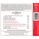 Naxos Vieuxtemps:music For Viola&Pia