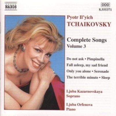 Tchaikovsky:complete Songs V.3