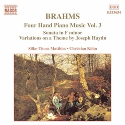 Brahms: 4 Hand Pno Mus. Vol. 3