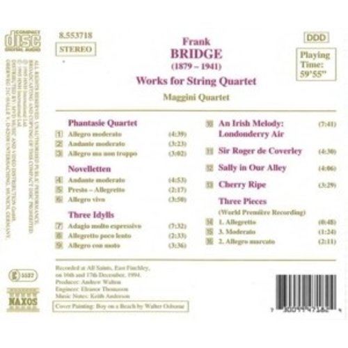 Naxos Bridge:works F. String Quartet