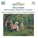 Naxos Arensky:three Orchestral Suite