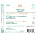 Naxos Field:piano Concertos Volume 1