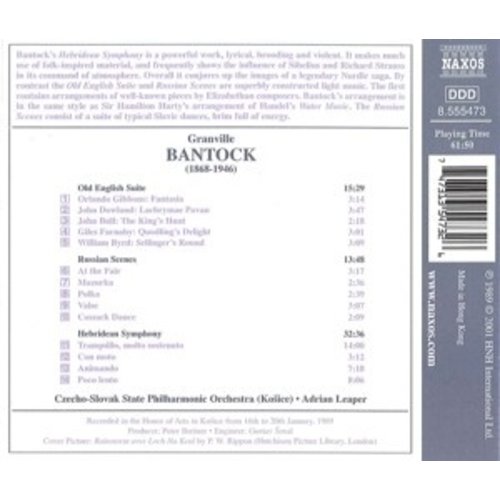 Naxos Bantock: Hebridean Symphony