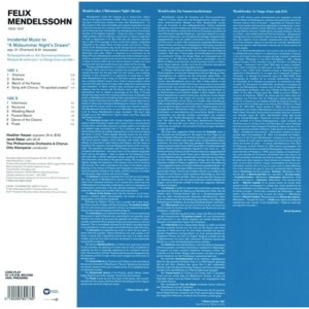 Erato/Warner Classics A Midsummer Night's Dream