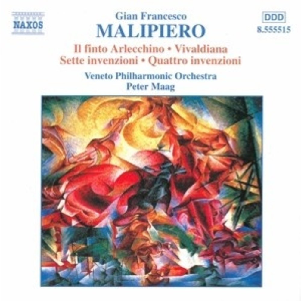 Naxos Malipiero: Ii Finto Arlecchino