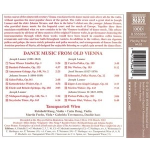 Naxos Dance Music From Old Vienna