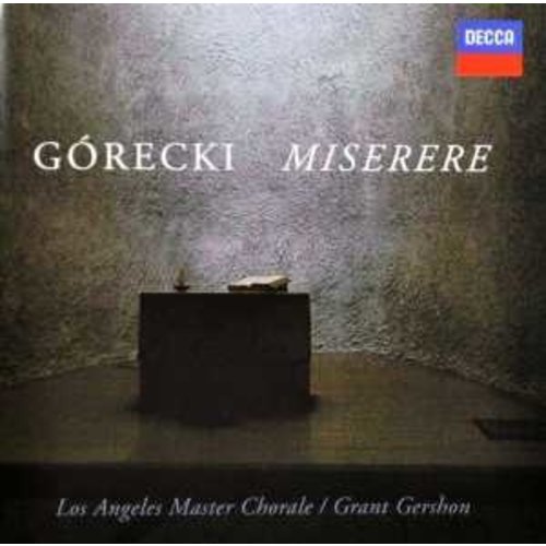 DECCA Gorecki: Miserere