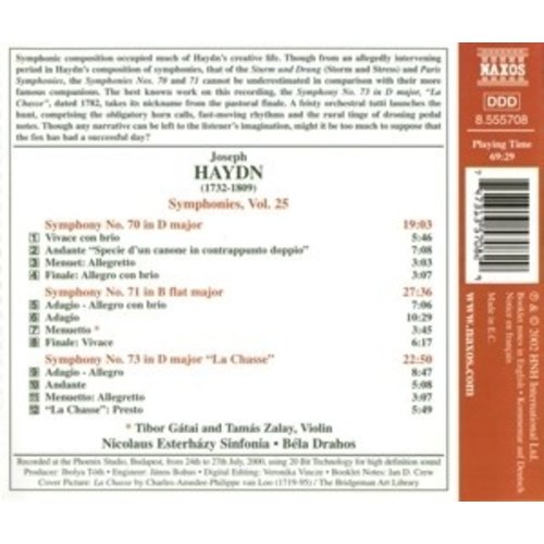 Naxos Haydn: Sym. Nos. 70,71 & 73
