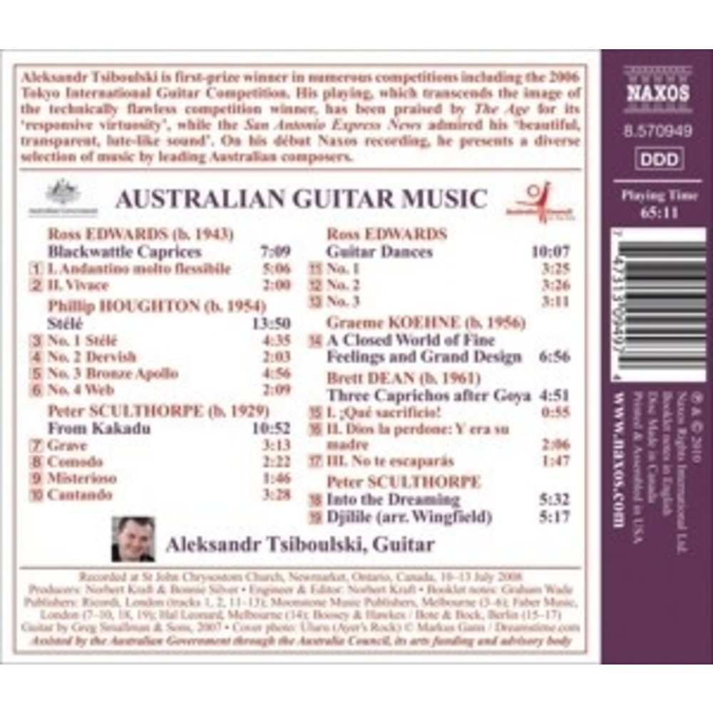 Naxos Australian Guitar Music