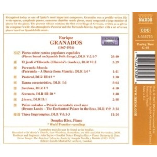 Naxos Granados: Piano Music,Vol.6