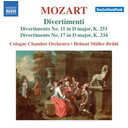 Naxos Mozart: Divertimenti