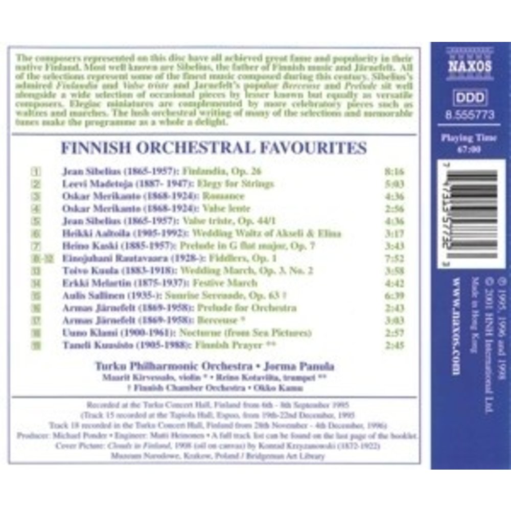 Naxos Finnish Orchestral Favourites