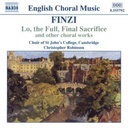 Naxos Finzi:lo,The Full,Final Sacifi