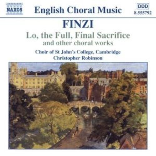 Naxos Finzi:lo,The Full,Final Sacifi