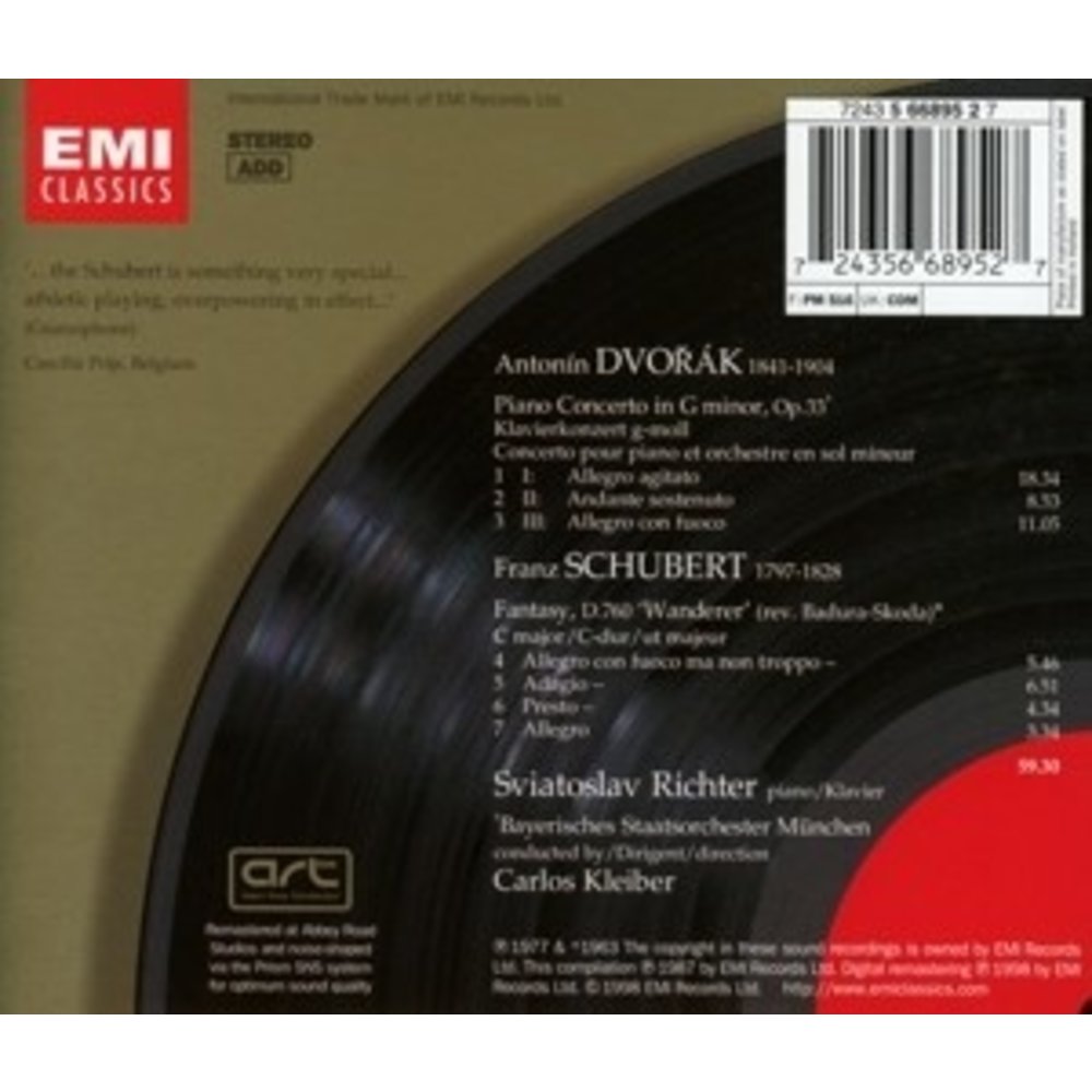 Erato/Warner Classics Piano Concerto,Fantasy C Major