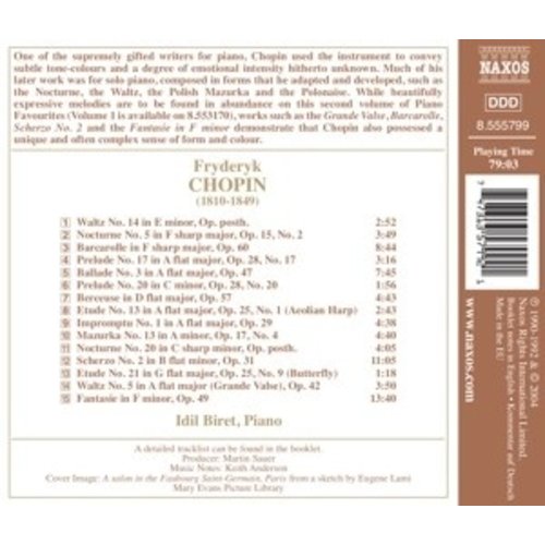 Naxos Chopin: Piano Favourites . 2