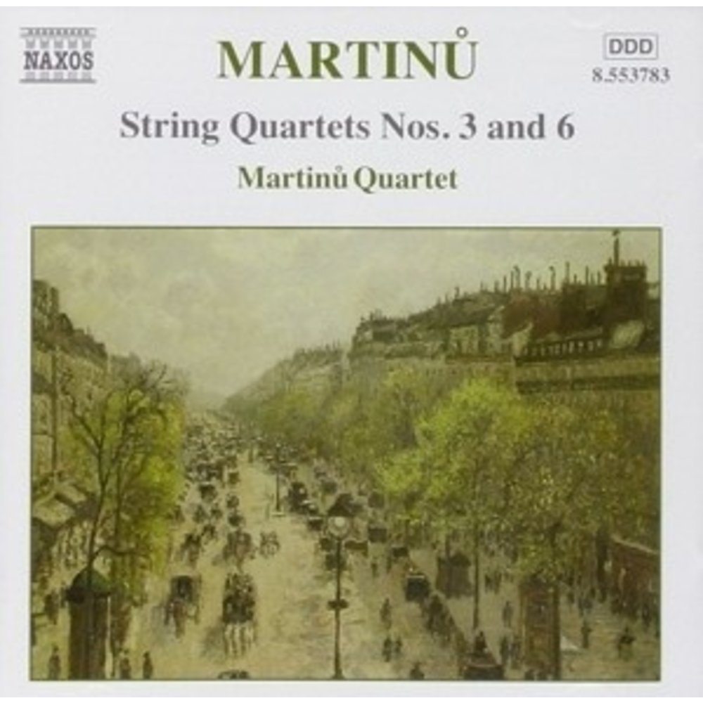 Naxos Martinu: String Quartets Vol.2