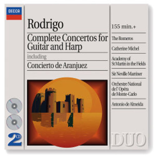 DECCA Rodrigo: Complete Concertos For Guitar & Harp