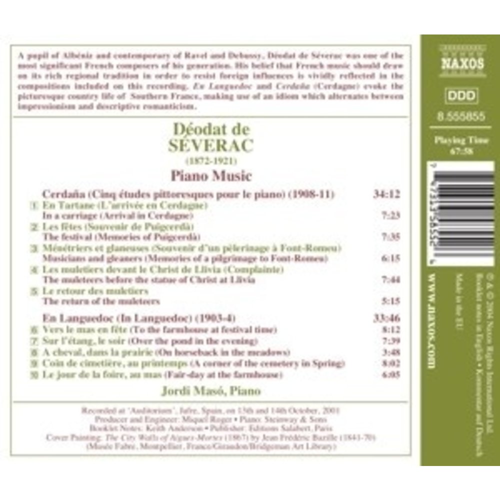 Naxos Severac: Cerdana.en Languedoc