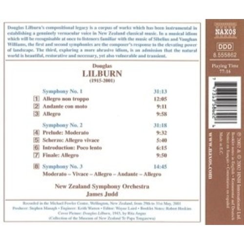 Naxos Lilburn: The Three Symphonies