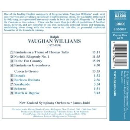 Naxos Vaughan: Orchestral Favourites