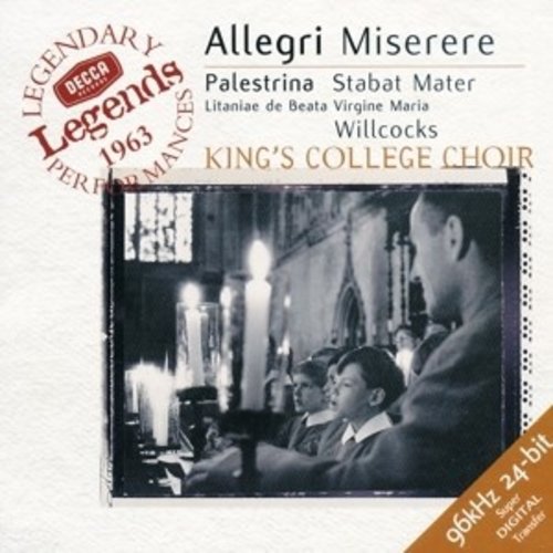 DECCA Allegri: Miserere / Palestrina: Stabat Mater