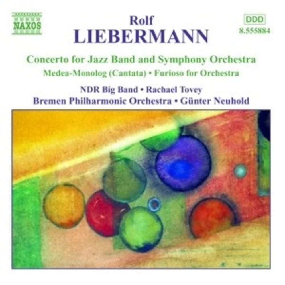 Naxos Liebermann:orchestral&Vocal Wo