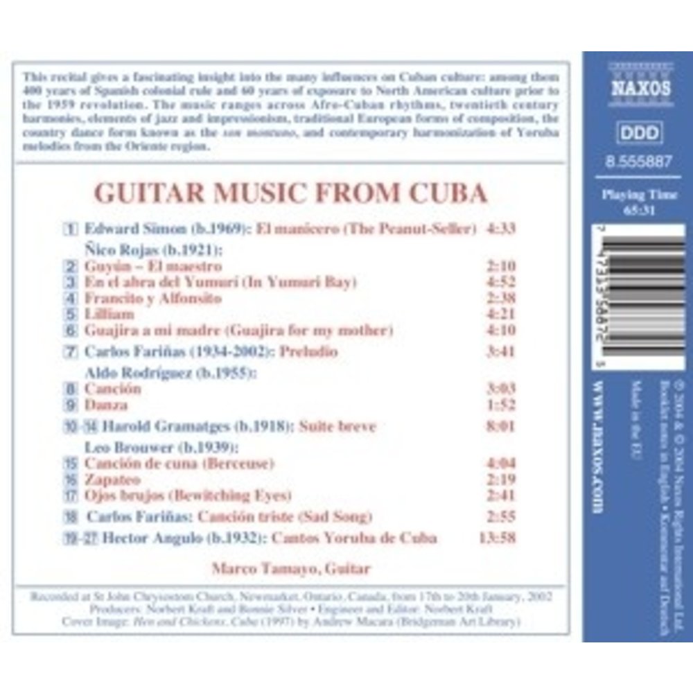 Naxos Guitar Music From Cuba
