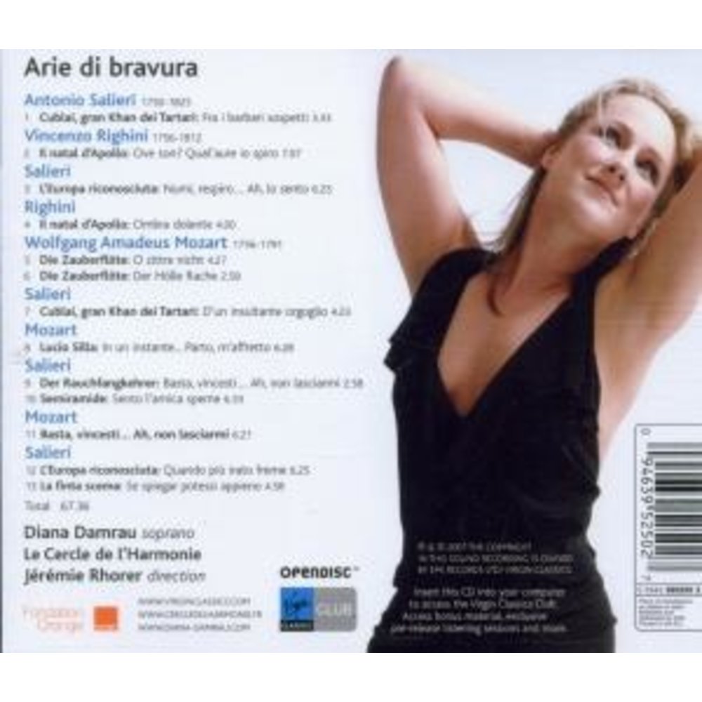 Erato/Warner Classics Mozart, Righini, Salieri: Arie