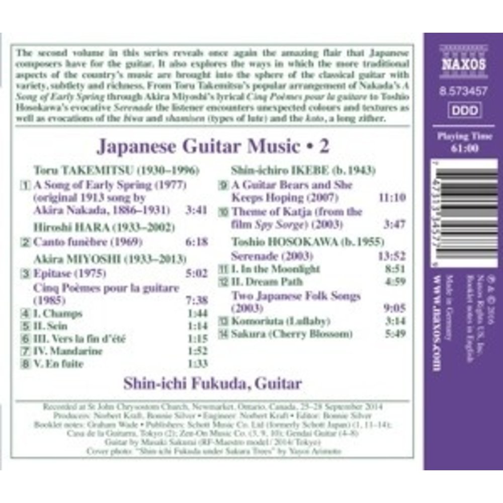 Naxos Japanese Guitar Music 2